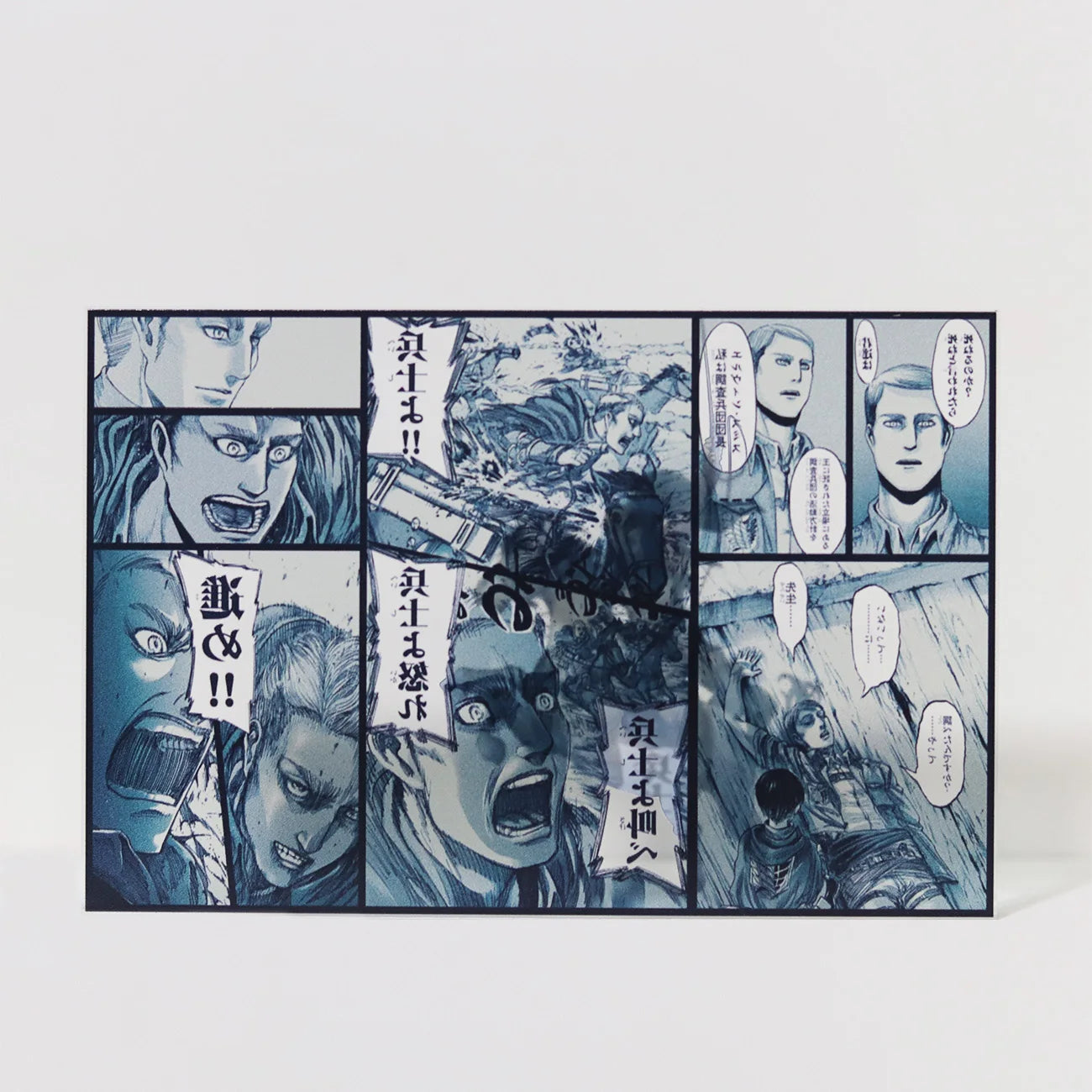 AniPanel Manga Art- Attack on Titan: Erwin Smith anime gift