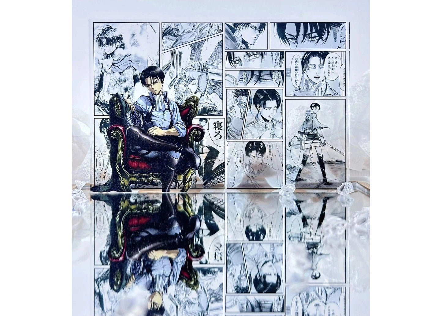 AniPanel Manga Art - Attack on Titan: Levi Ackerman anime gift