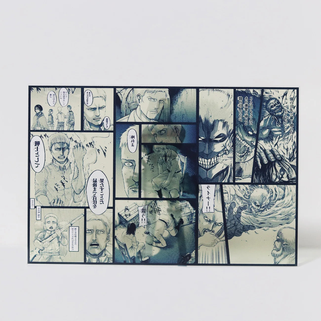 AniPanel Manga Art- Attack on Titan: Reiner Braun anime gift