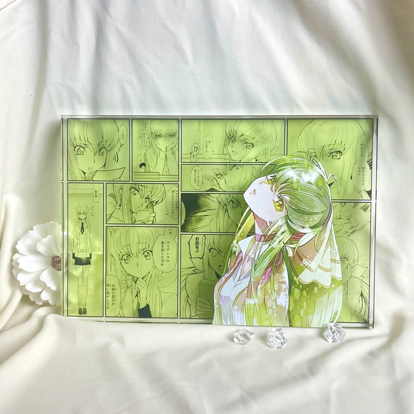 AniPanel Manga Art- Code Geass: C.C. anime gift