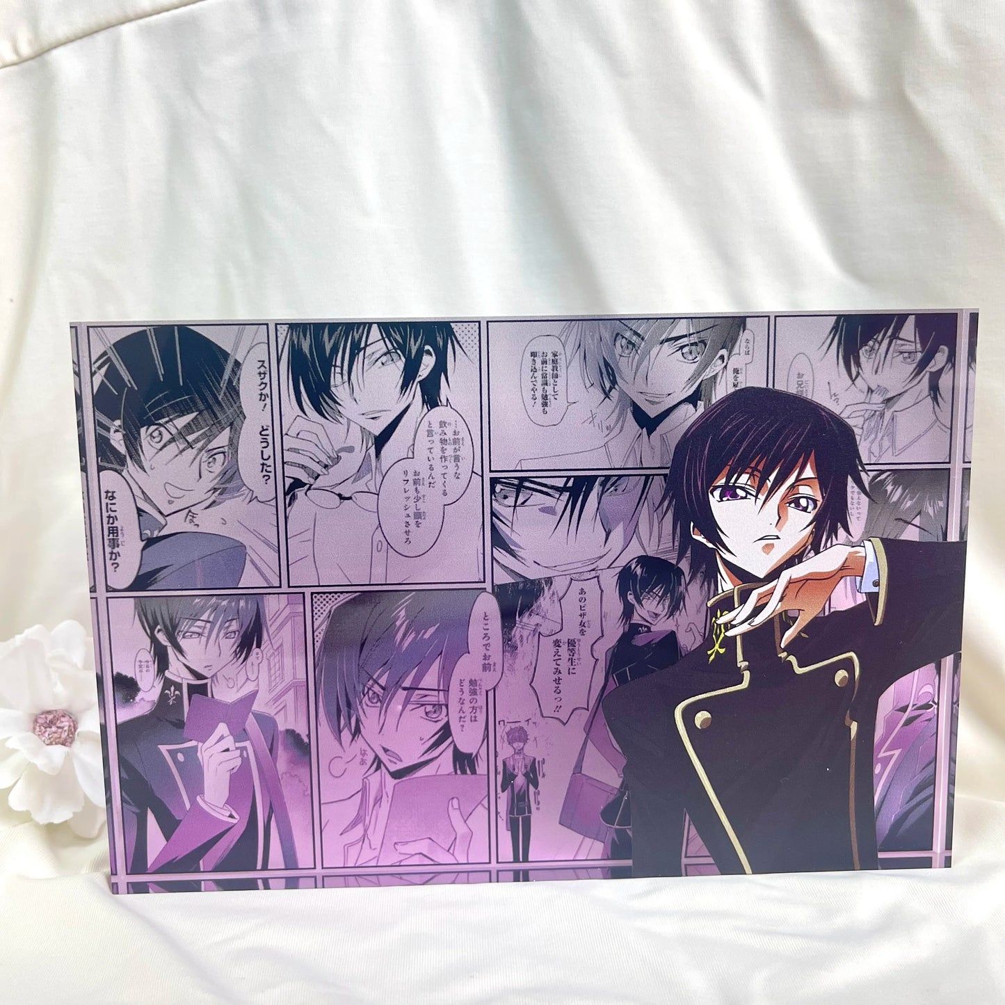 AniPanel Manga Art- Code Geass: Lelouch Lamperouge anime gift