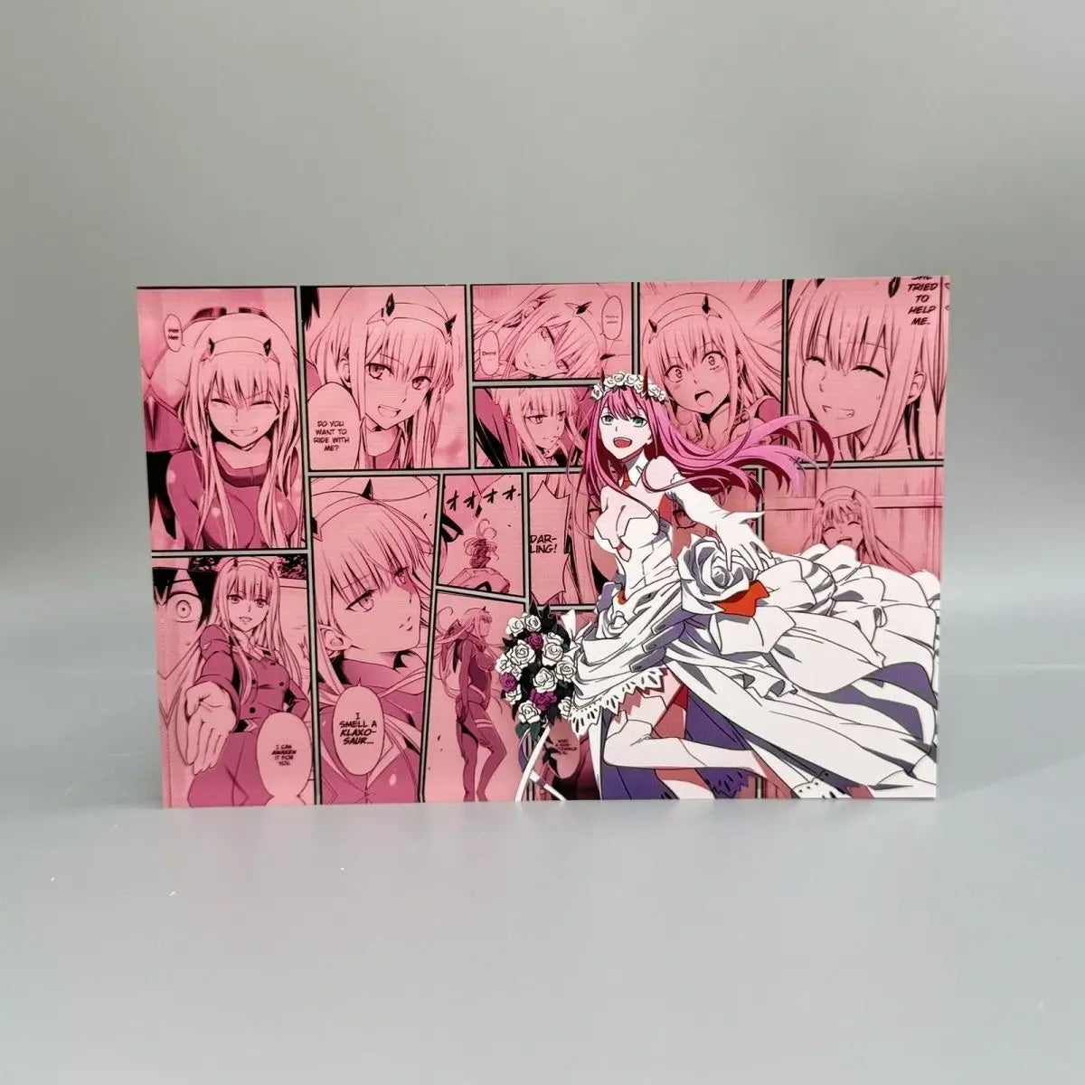 AniPanel Manga Art- Darling in The Franxx: Zero Two anime gift