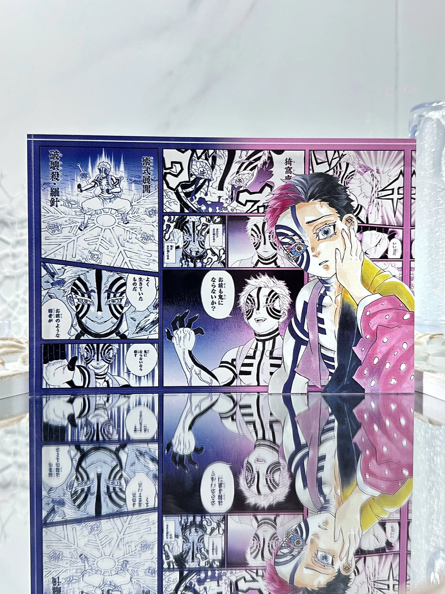 AniPanel Manga Art - Demon Slayer: Akaza anime gift