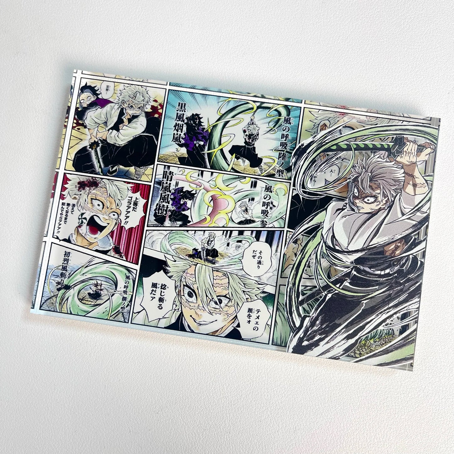 AniPanel Manga Art- Demon Slayer: Sanemi Shinazugawa anime gift