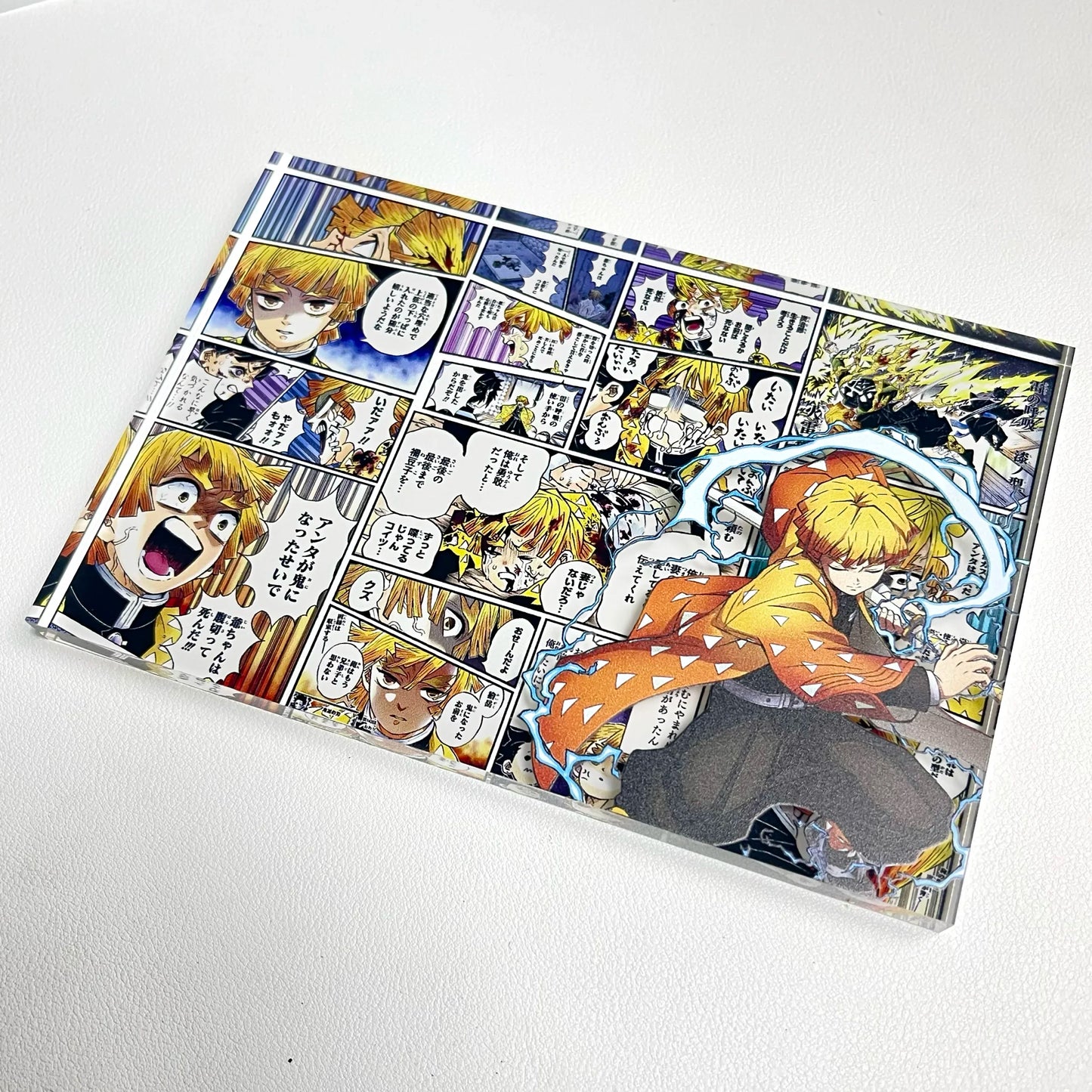 AniPanel Manga Art - Demon Slayer: Zenitsu Agatsuma anime gift