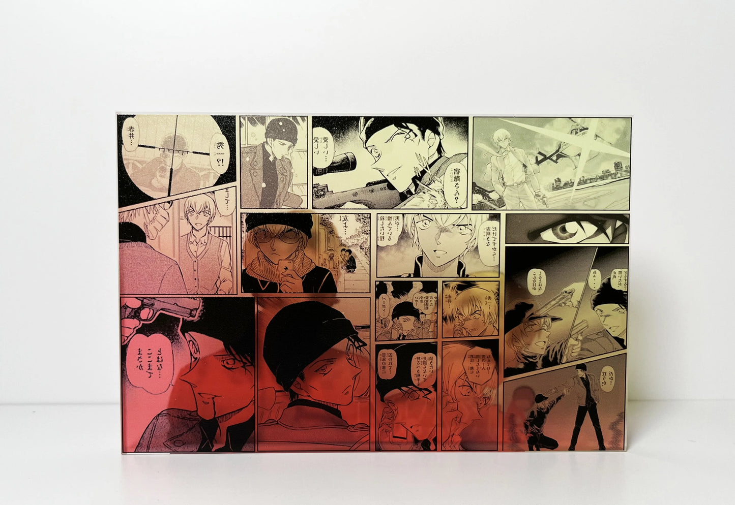AniPanel Manga Art - Detective Conan: Shuichi Akai and Rei Furuya anime gift