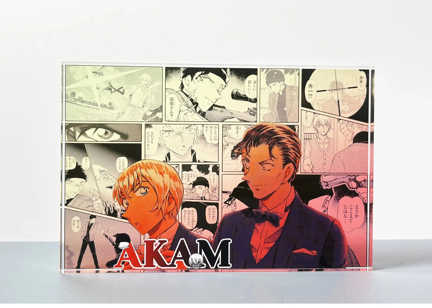 AniPanel Manga Art - Detective Conan: Shuichi Akai and Rei Furuya anime gift