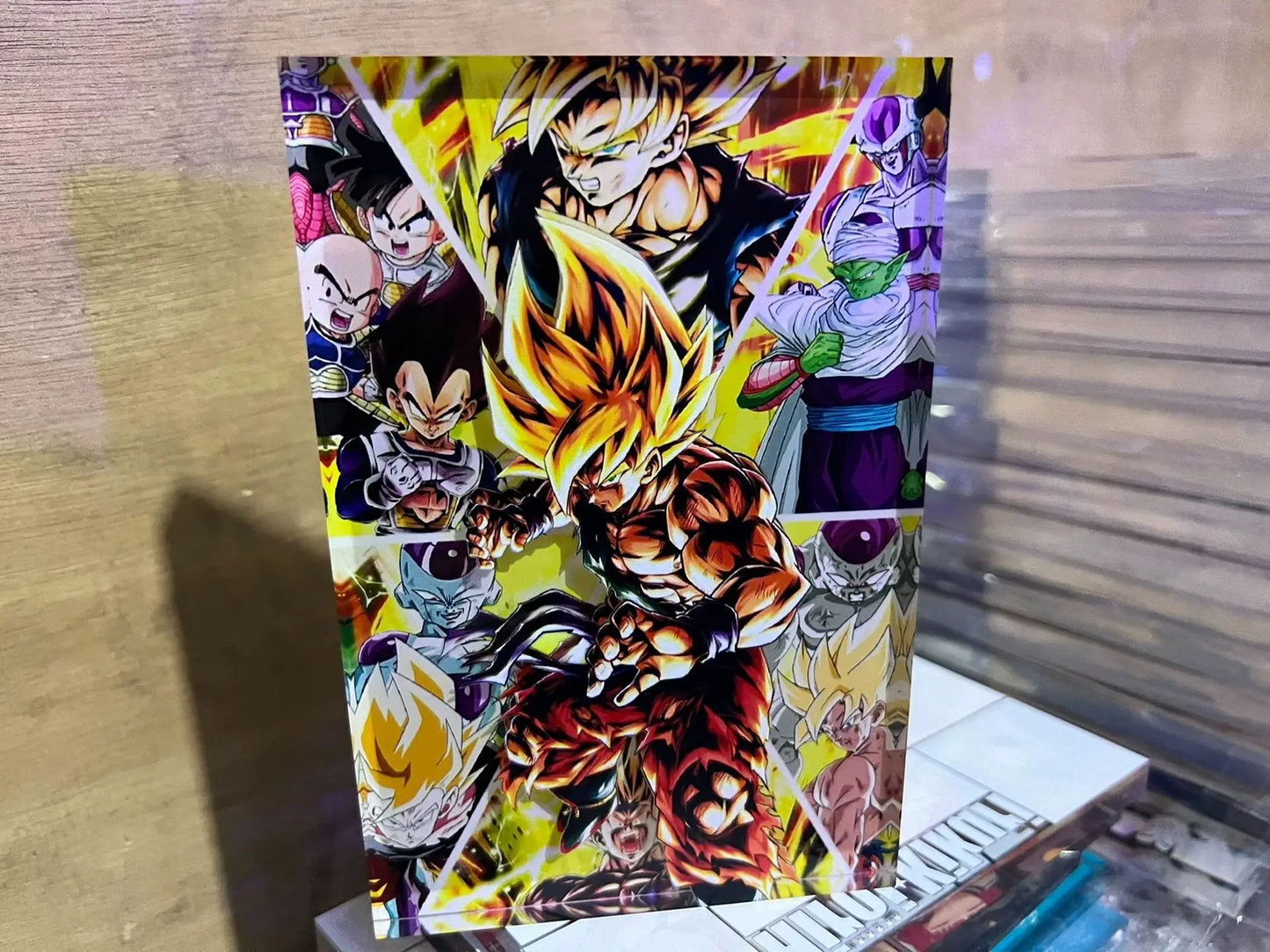 AniPanel Manga Art- Dragon Ball: SS Goku anime gift