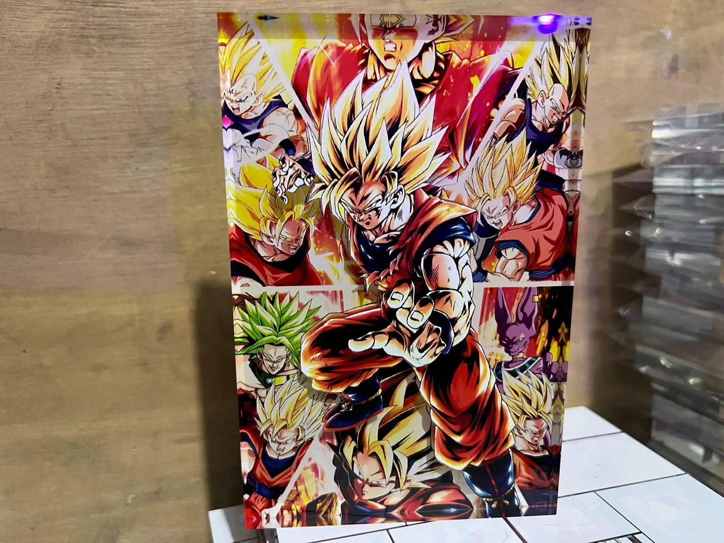 AniPanel Manga Art- Dragon Ball: SS2 Goku anime gift