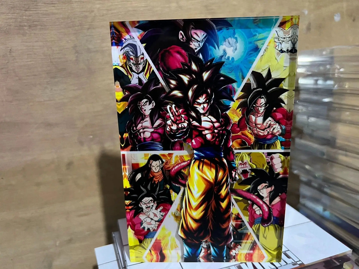 AniPanel Manga Art- Dragon Ball: SS4 Goku anime gift