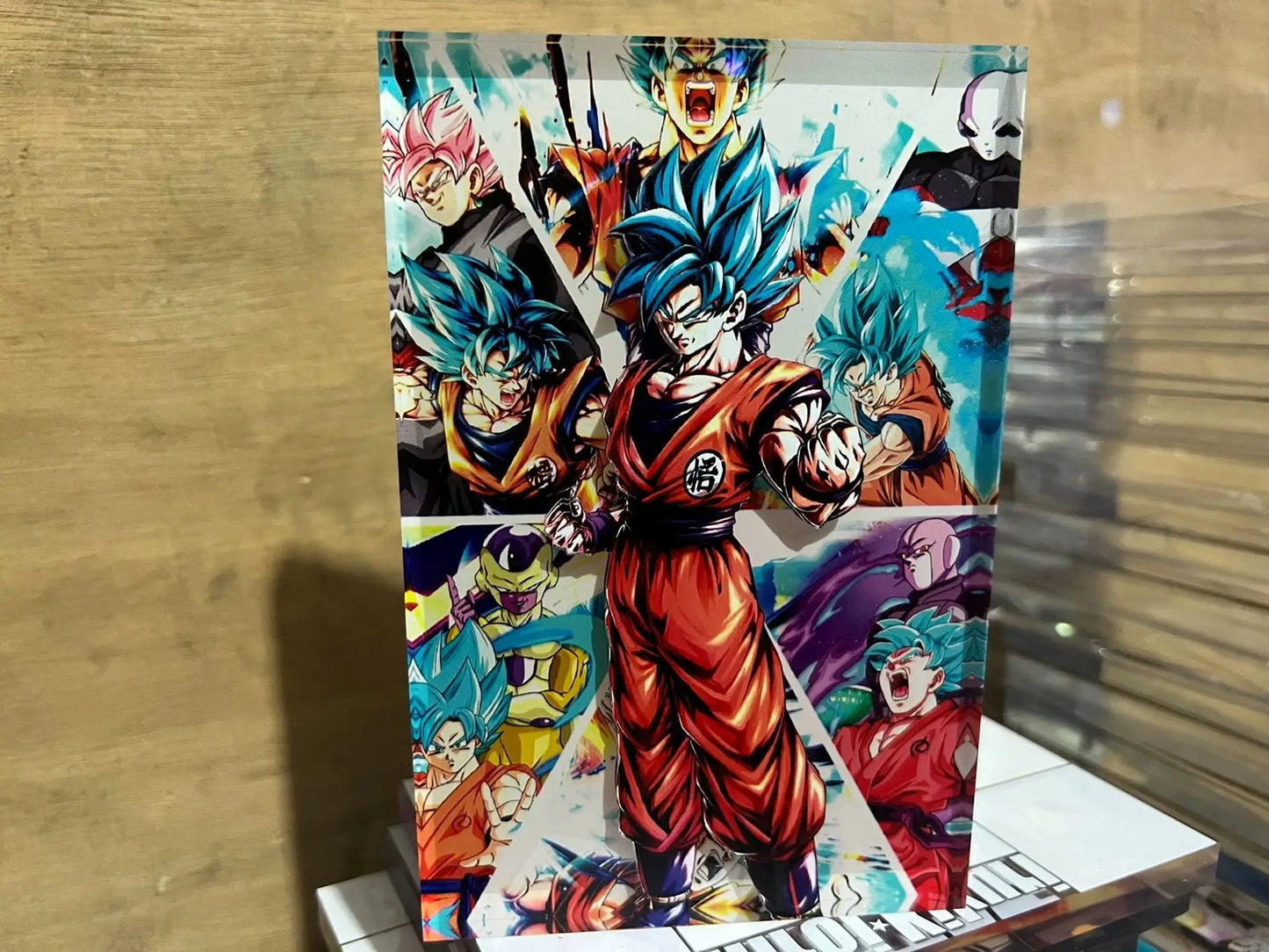 AniPanel Manga Art- Dragon Ball: SSB Goku anime gift