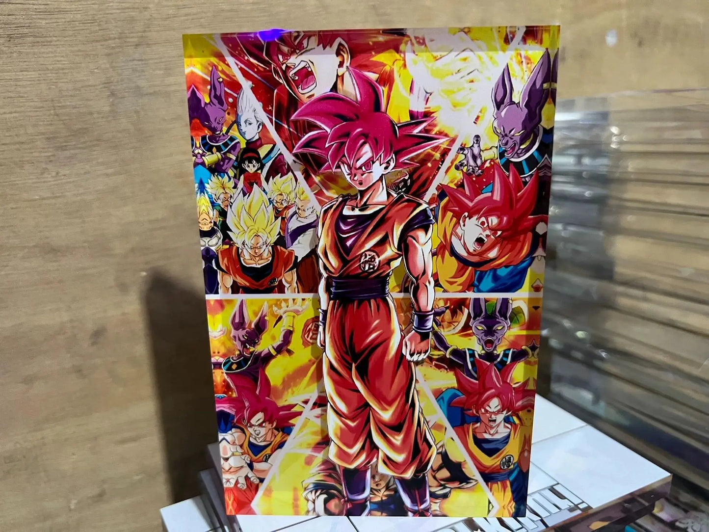 AniPanel Manga Art- Dragon Ball: SSG Goku anime gift