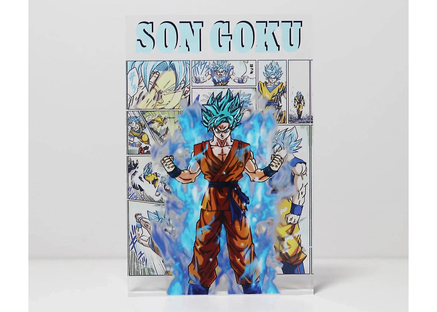 AniPanel Manga Art - Dragon Ball Super: Goku Super Saiyan Blue anime gift