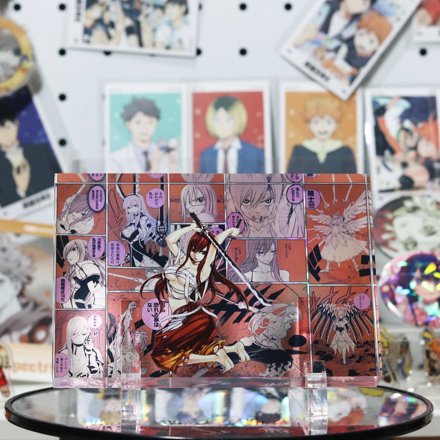 AniPanel Manga Art- Fairy Tail: Erza Scarlet anime gift