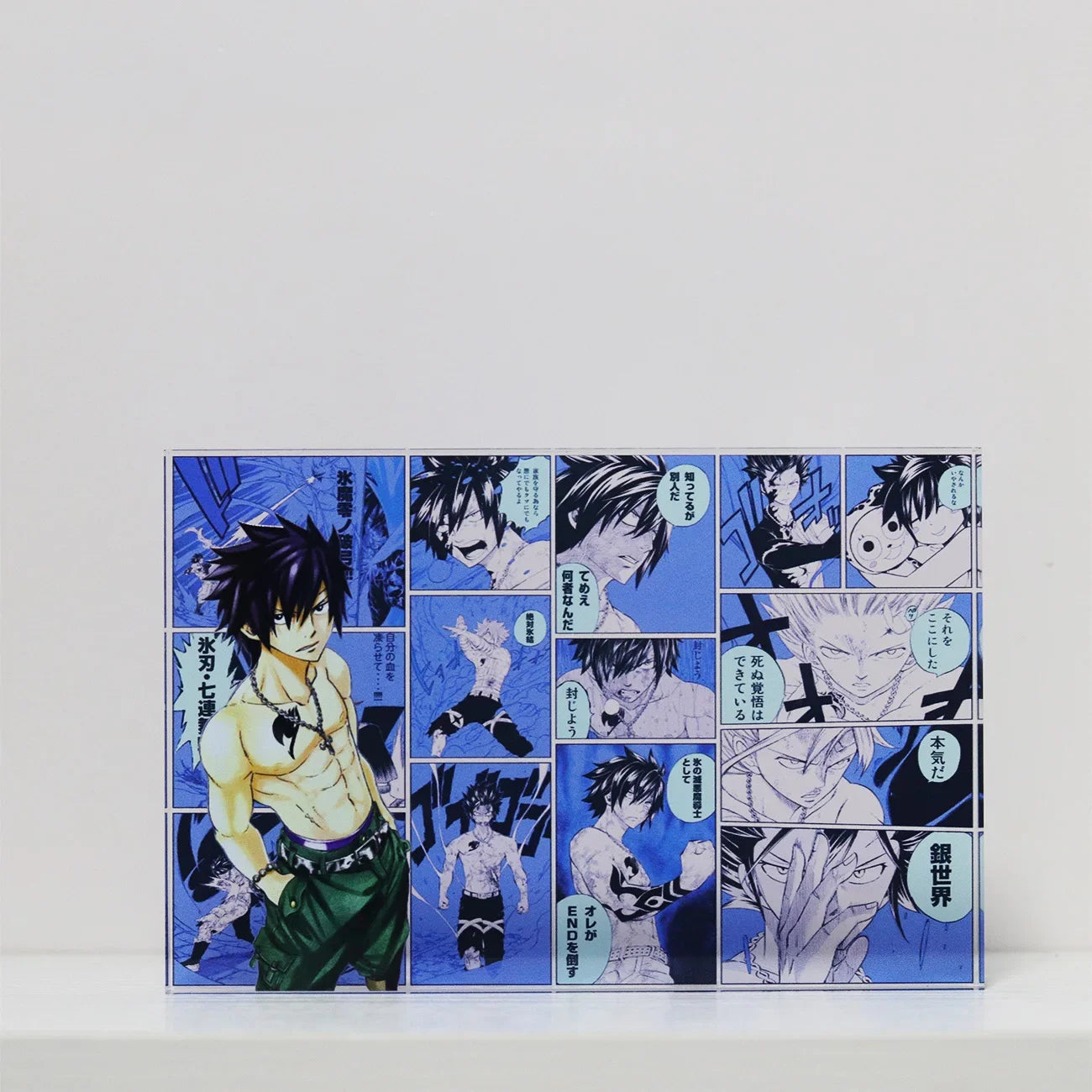 AniPanel Manga Art- Fairy Tail: Gray Fullbuster anime gift