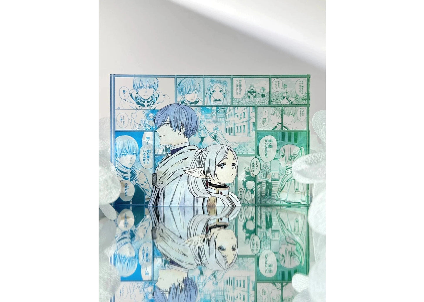AniPanel Manga Art - Frieren: Frieren & Himmel anime gift