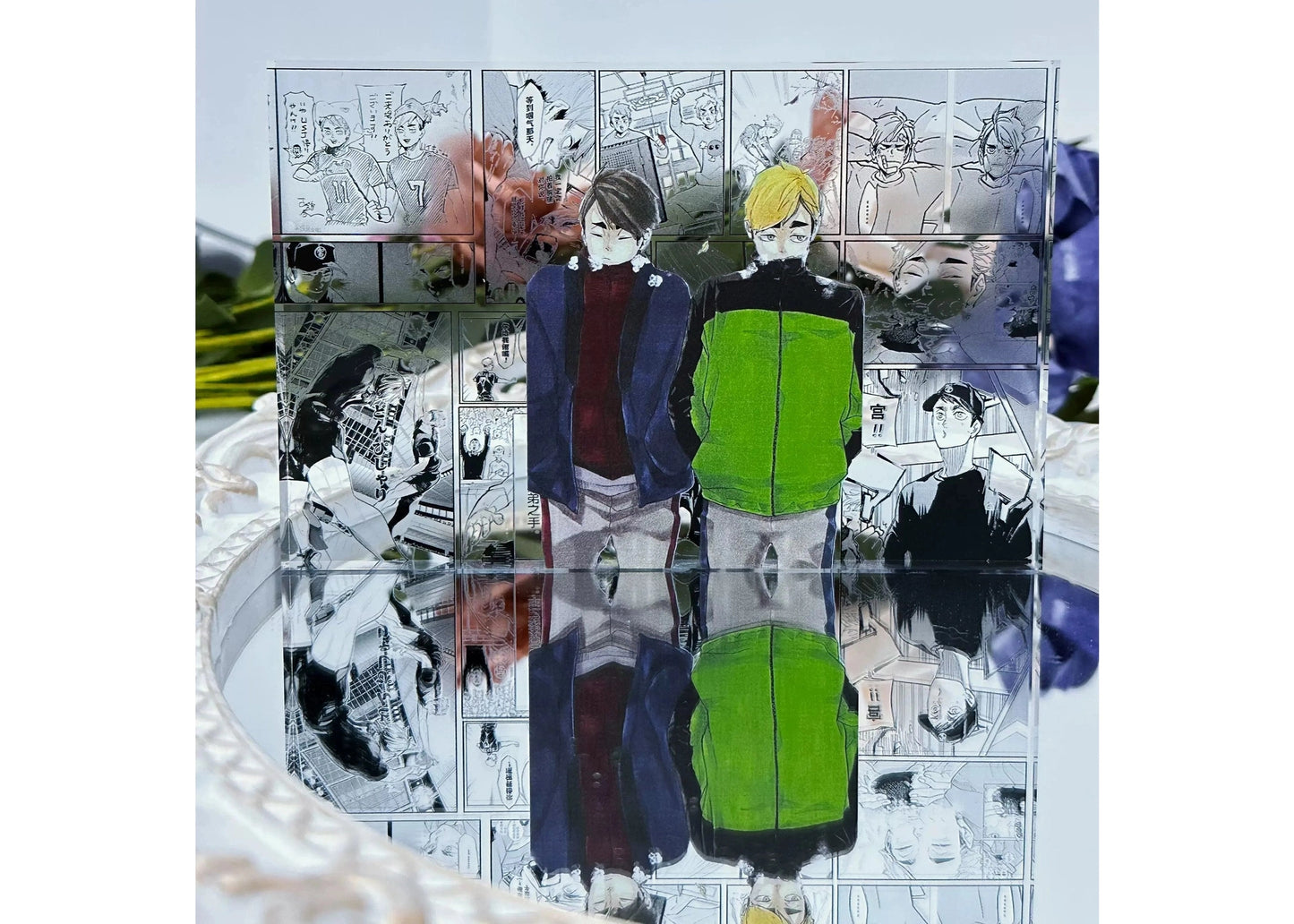 AniPanel Manga Art - Haikyuu!!: Atsumu & Osamu Miya 2 anime gift