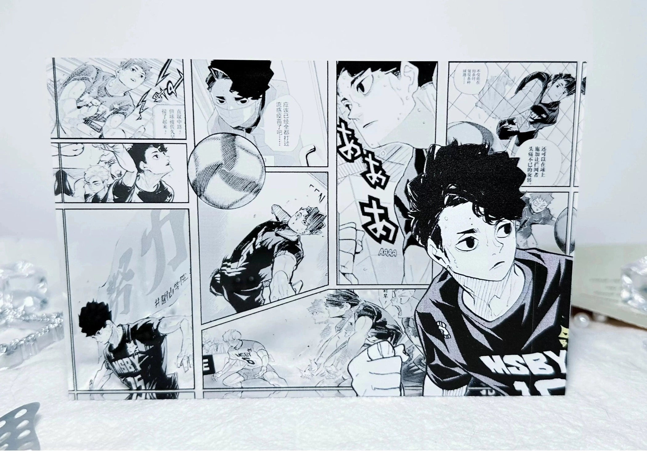 AniPanel Manga Art Haikyuu Kiyoomi Sakusa AniPanels anipanel-manga-art-haikyuu-kiyoomi-sakusa-anipanels