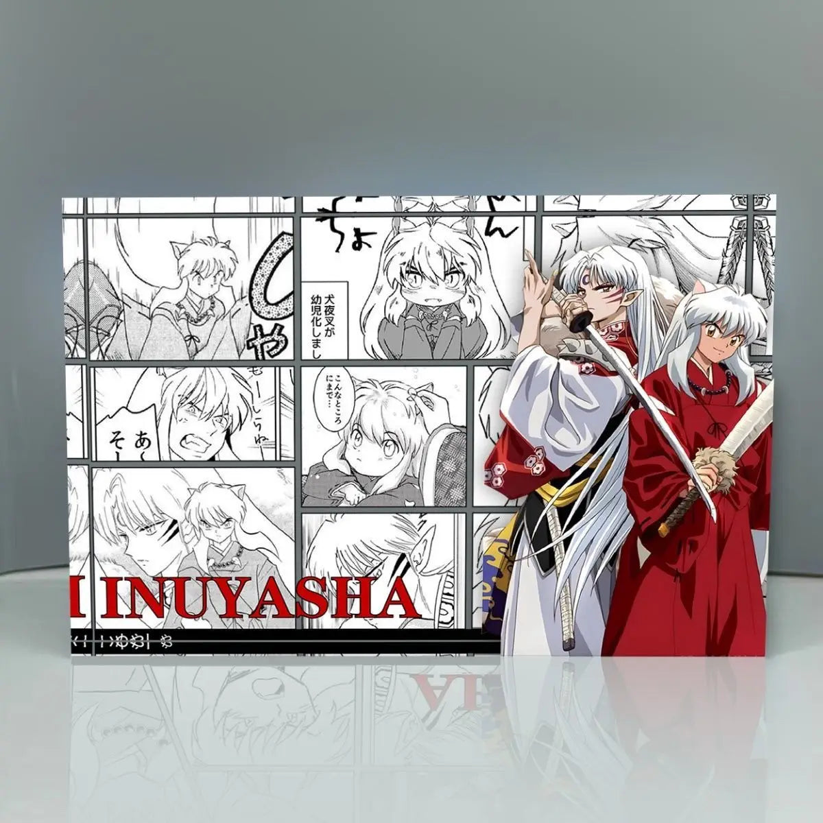 AniPanel Manga Art- Inuyasha: Inuyasha & Sesshomaru anime gift