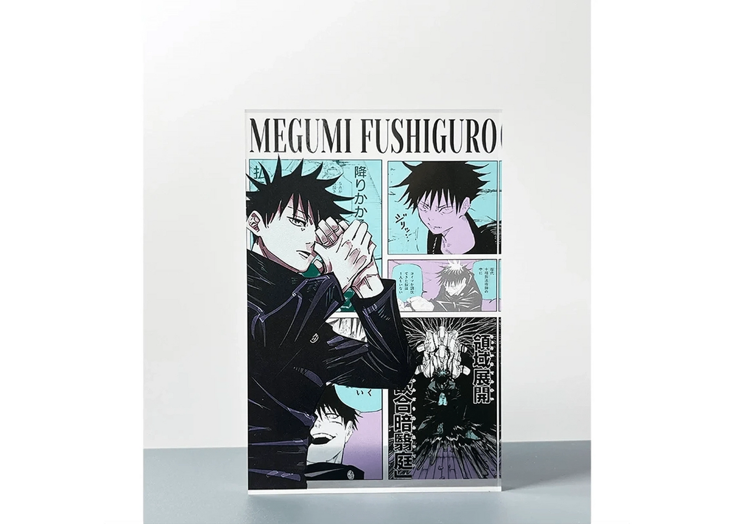 AniPanel Manga Art - Jujutsu Kaisen: Fushiguro Megumi anime gift
