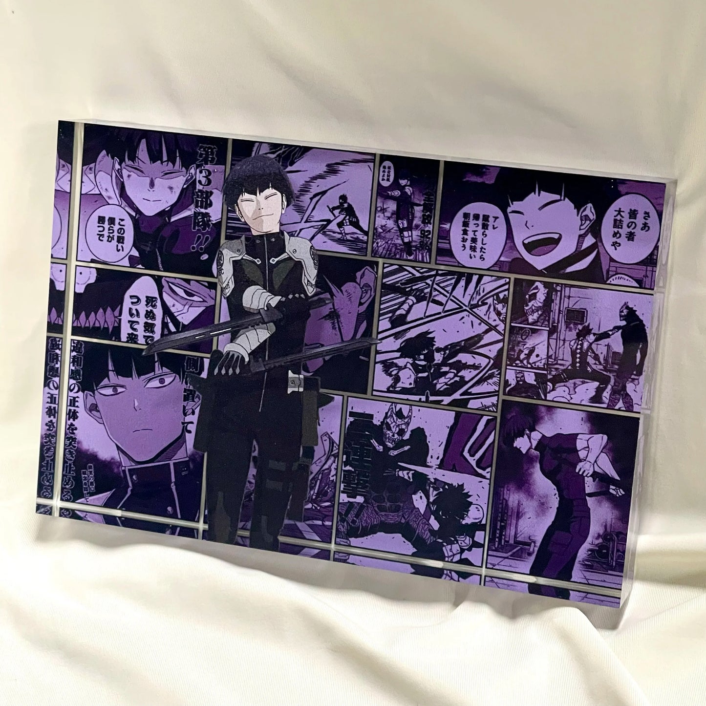 AniPanel Manga Art- Kaiju No. 8: Soshiro Hoshina anime gift