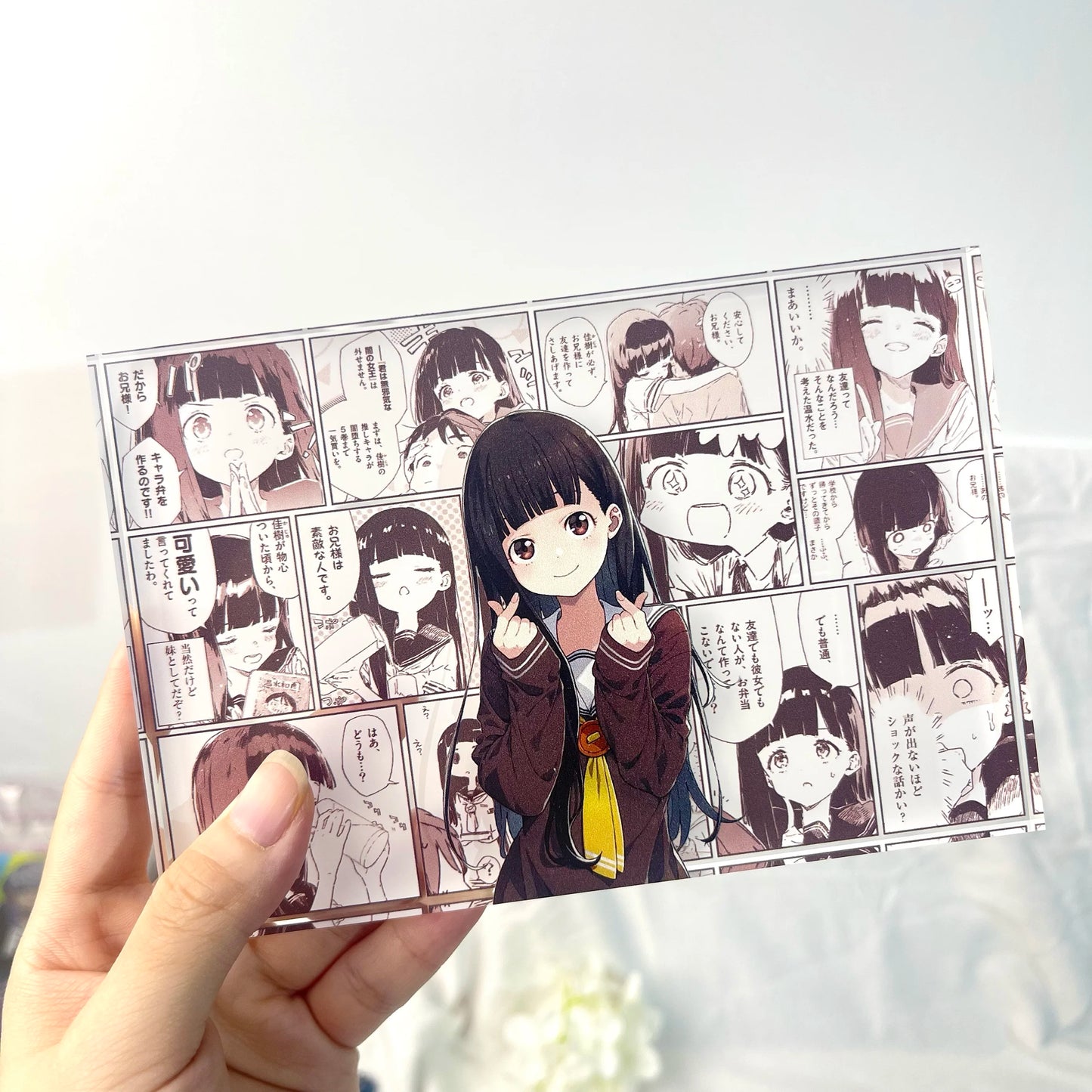 AniPanel Manga Art- Makeine Too Many Losing Heroines: Kaju Nukumizu anime gift