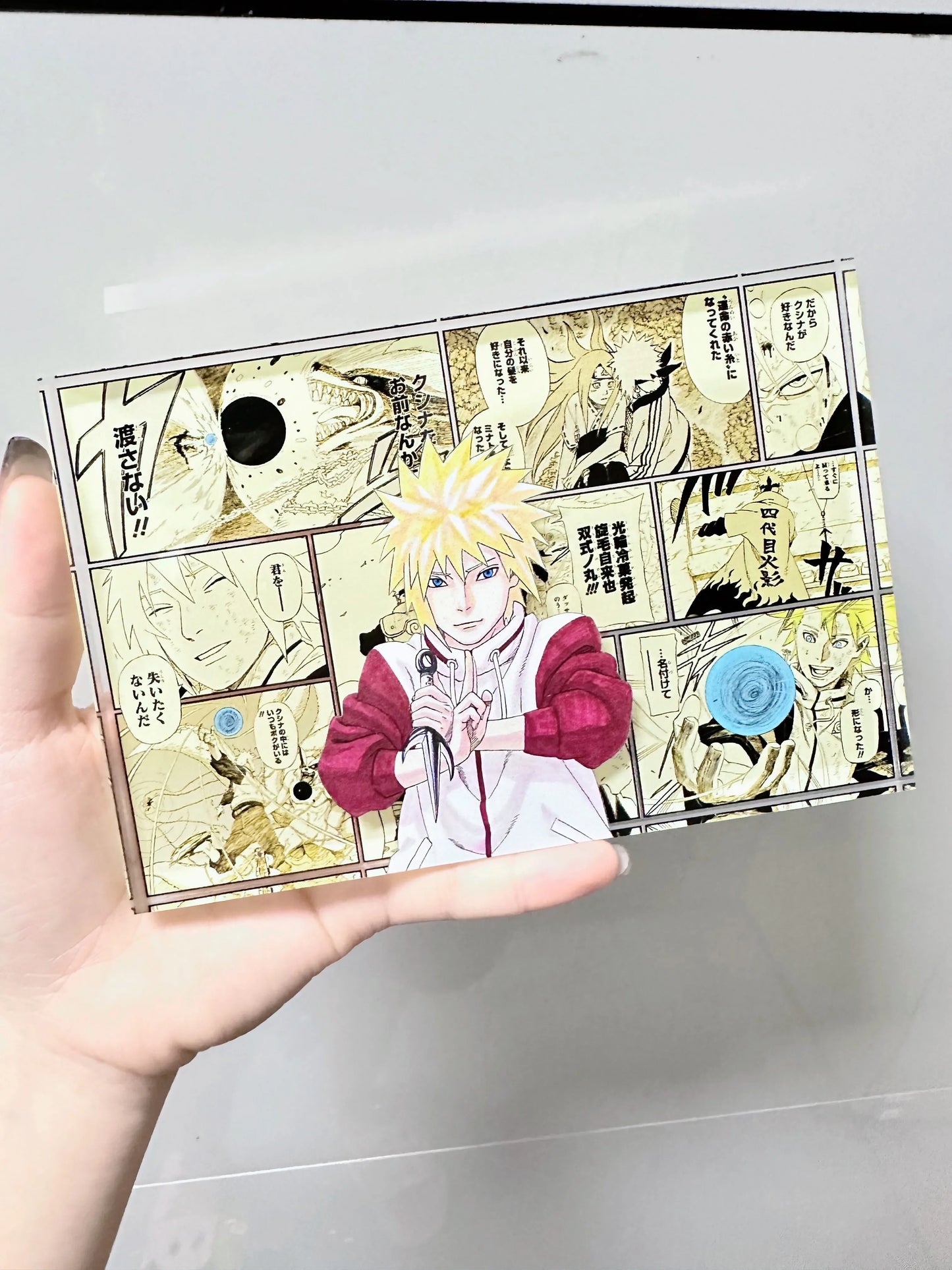 AniPanel Manga Art- Naruto: Minato Namikaze anime gift