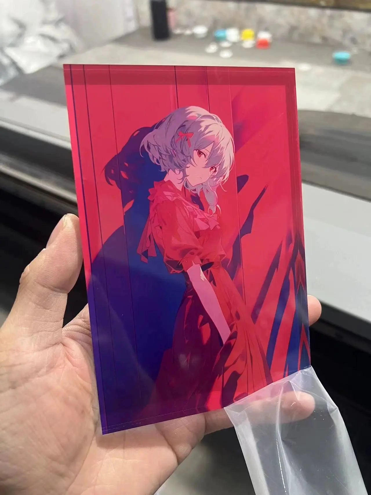AniPanel Manga Art- Neon Genesis Evangelion: Rei Ayanami anime gift