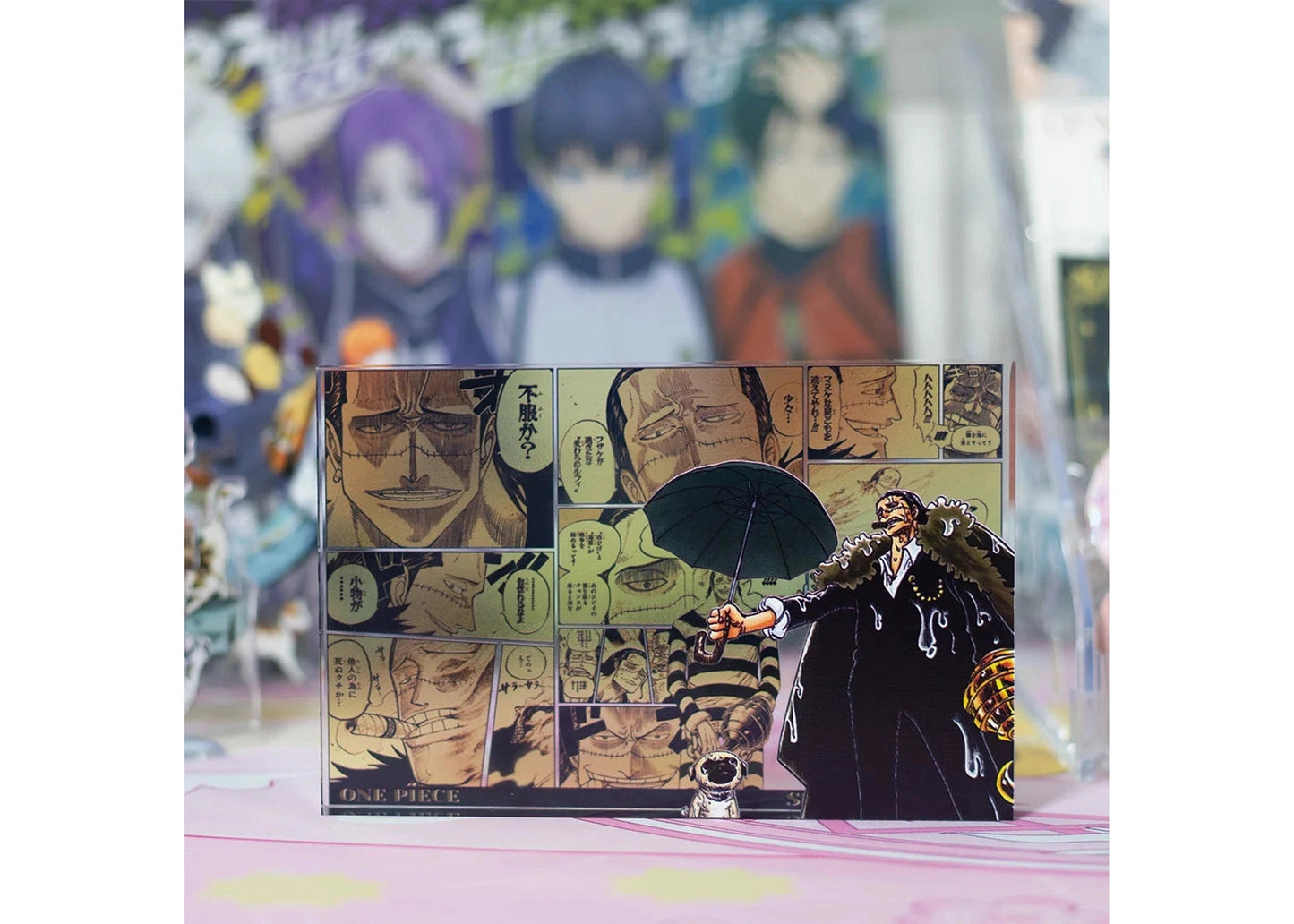 AniPanel Manga Art - One Piece: Crocodile anime gift