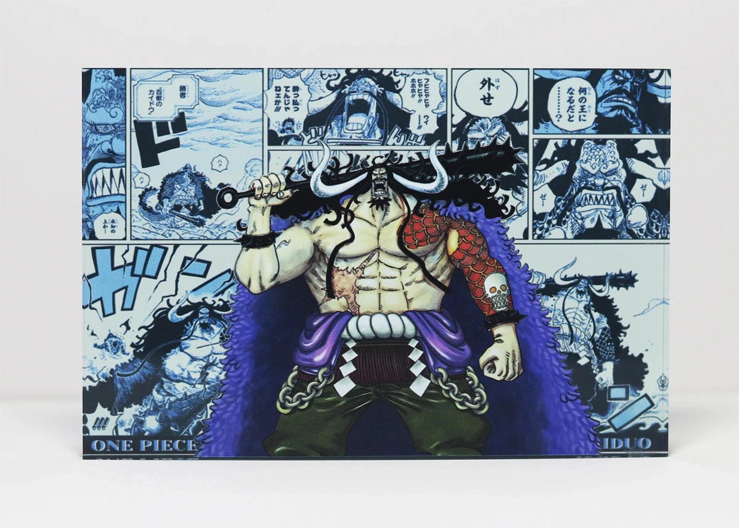 AniPanel Manga Art - One Piece: Kaido anime gift