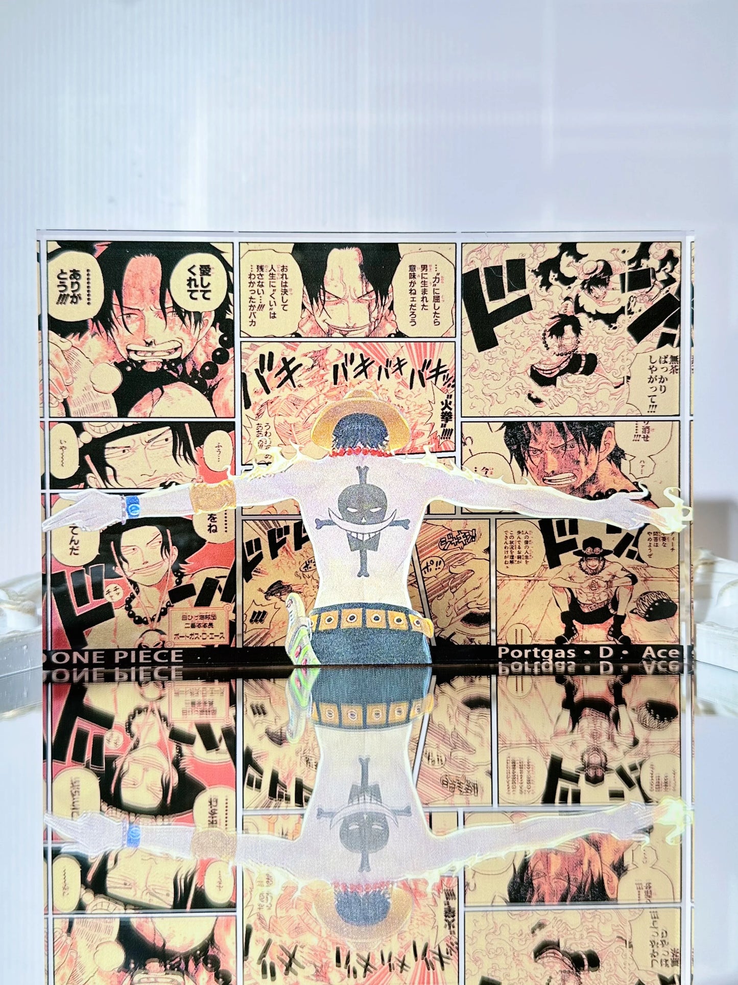 AniPanel Manga Art- One Piece: Portgas D. Ace anime gift