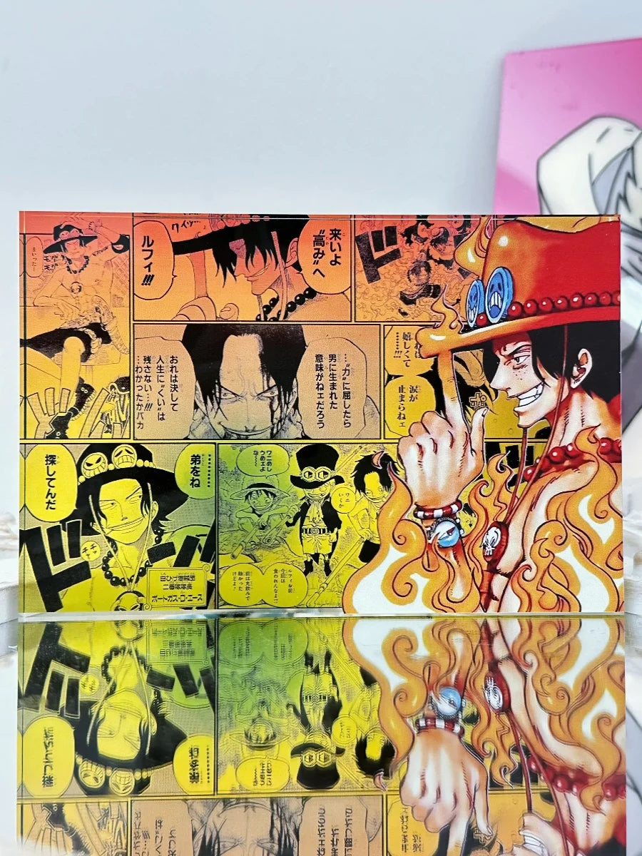 AniPanel Manga Art- One Piece: Portgas D. Ace anime gift