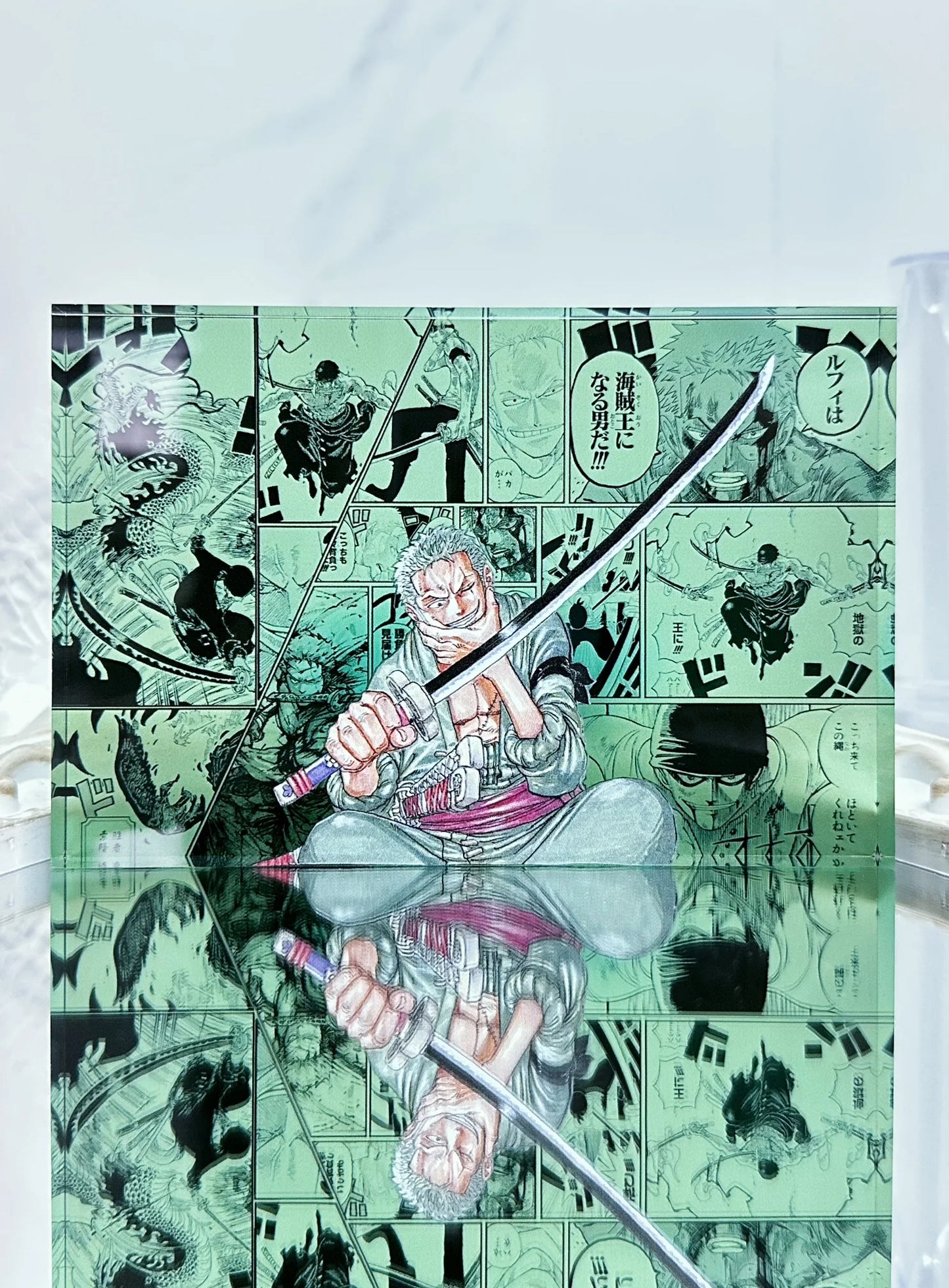 AniPanel Manga Art- One Piece: Rorona Zoro anime gift