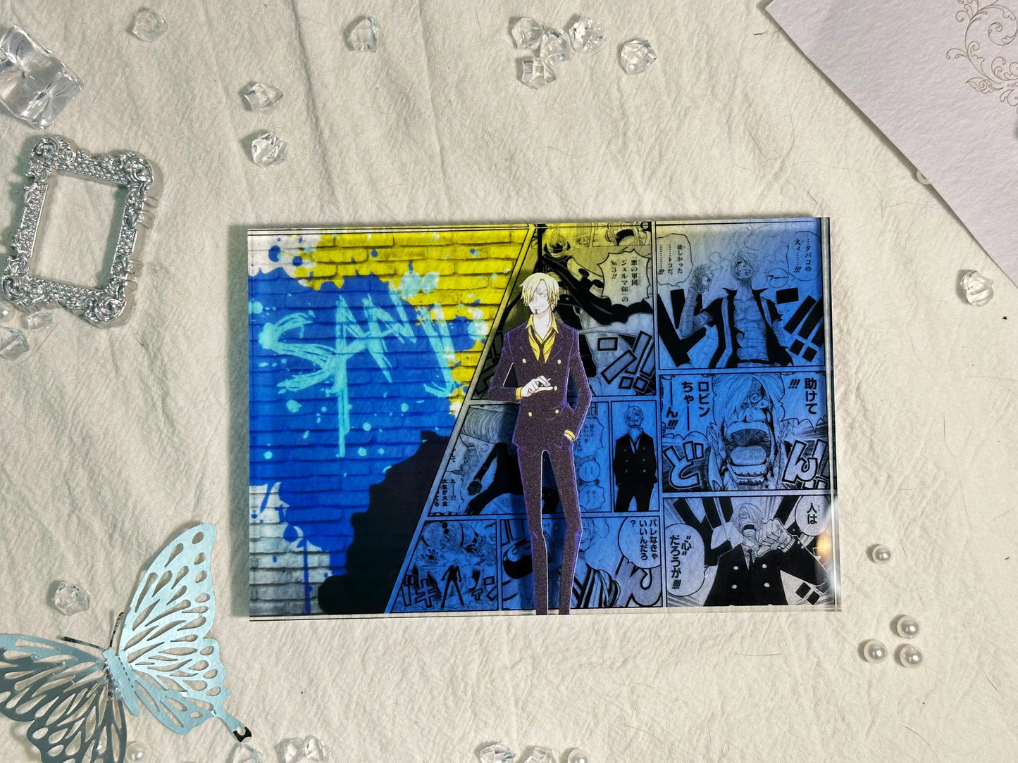 AniPanel Manga Art- One Piece: Sanji anime gift