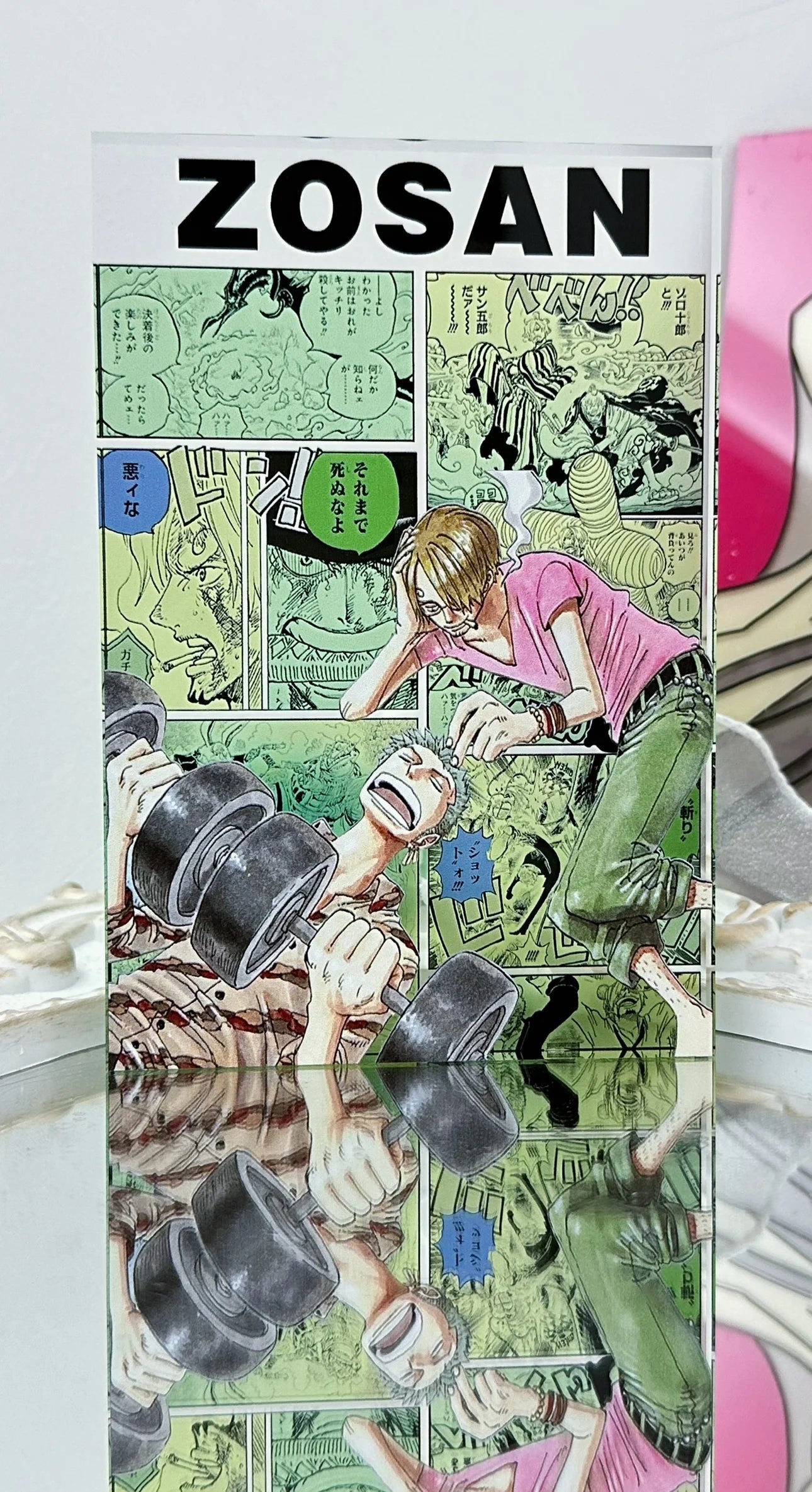 AniPanel Manga Art- One Piece: Zoro & Sanji anime gift