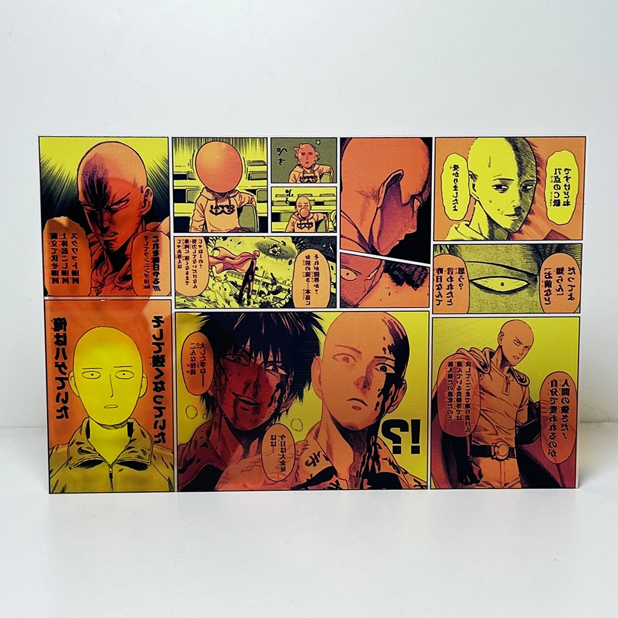 AniPanel Manga Art - One Punch Man: Saitama anime gift