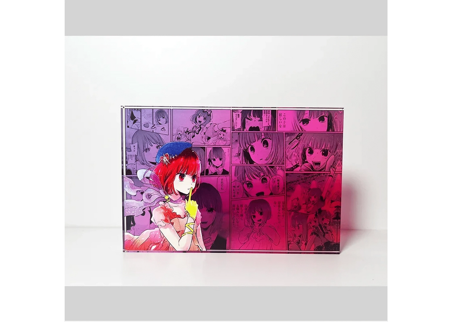 AniPanel Manga Art - Oshi no Ko Acrylic Prism: Kana Arima anime gift