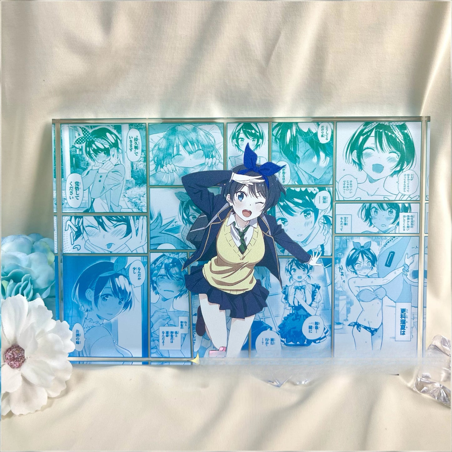 AniPanel Manga Art- Rent-a-Girlfriend: Ruka Sarashina anime gift