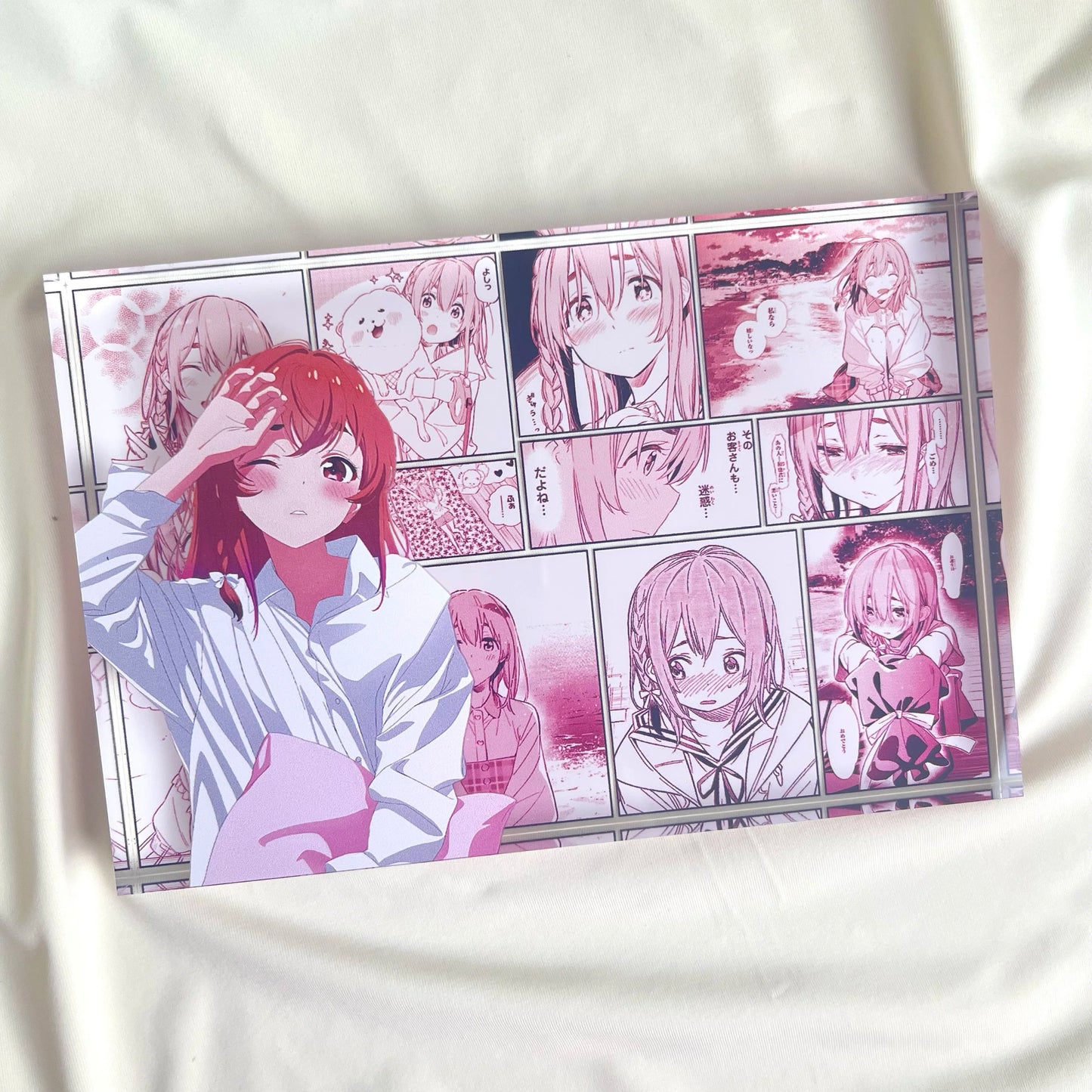 AniPanel Manga Art- Rent-a-Girlfriend: Sumi Sakurasawa anime gift