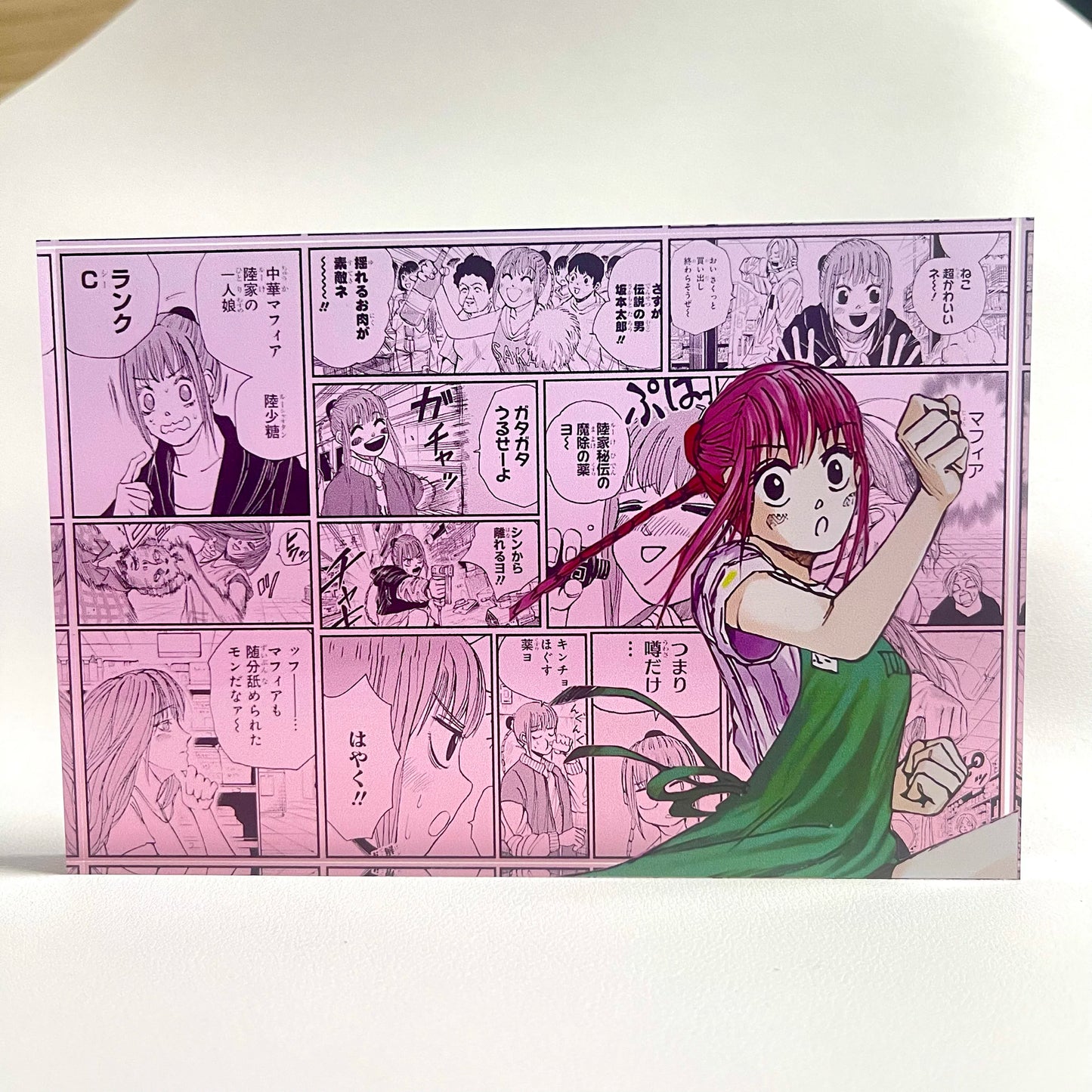 AniPanel Manga Art- Sakamoto Days: Lu Shaotang anime gift