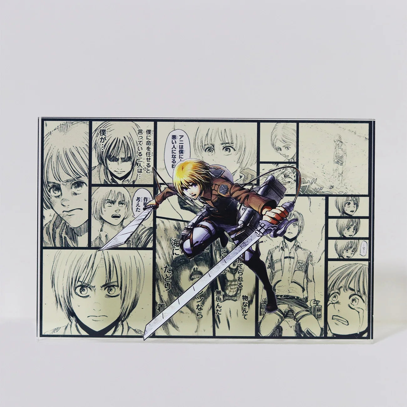 AniPanel Manga Art- Attack on Titan: Armin Arlert anime gift