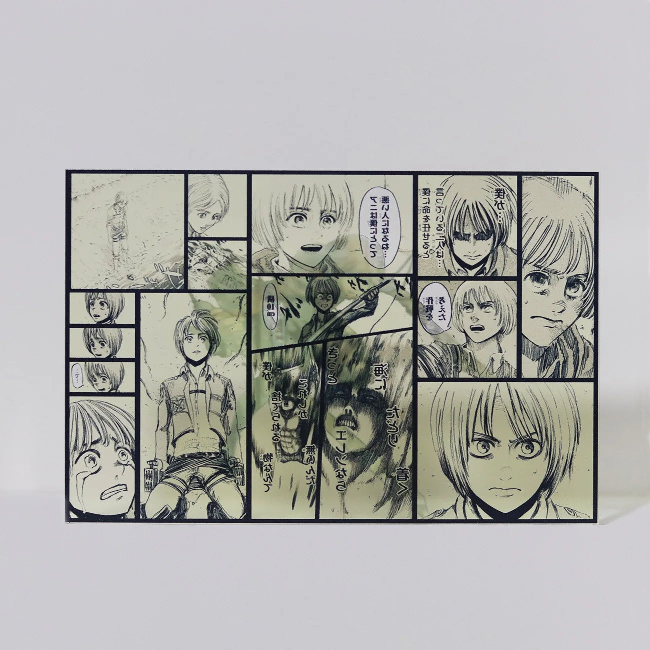AniPanel Manga Art- Attack on Titan: Armin Arlert anime gift