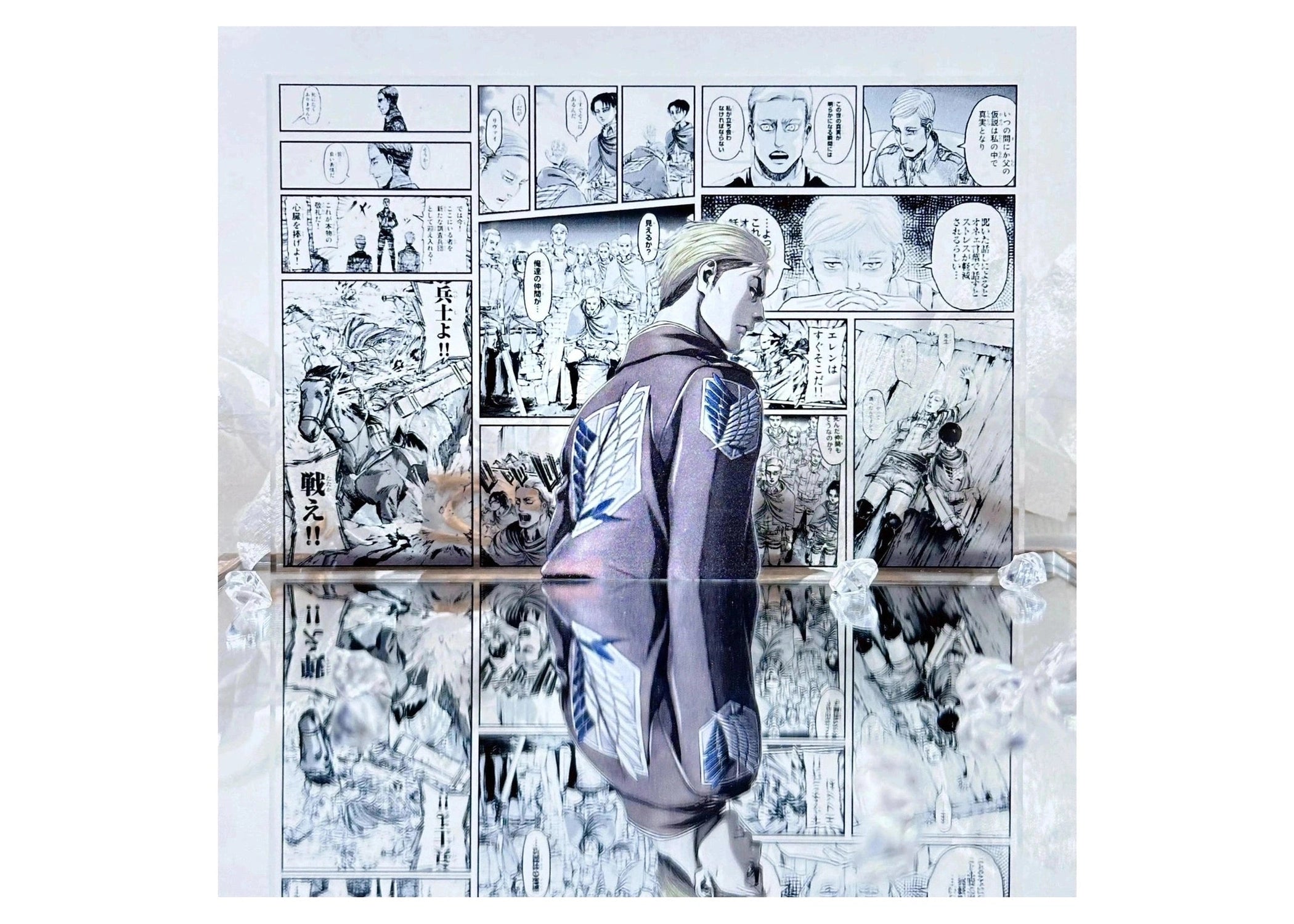 AniPanel Manga Art - Attack on Titan: Erwin Smith โ AniPanels