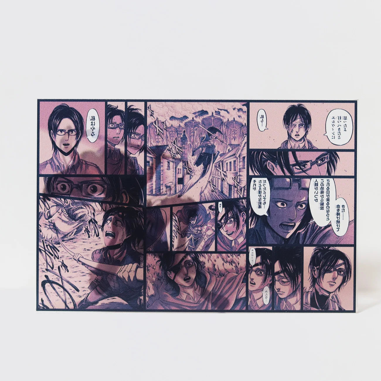 AniPanel Manga Art- Attack on Titan: Hange Zoe anime gift