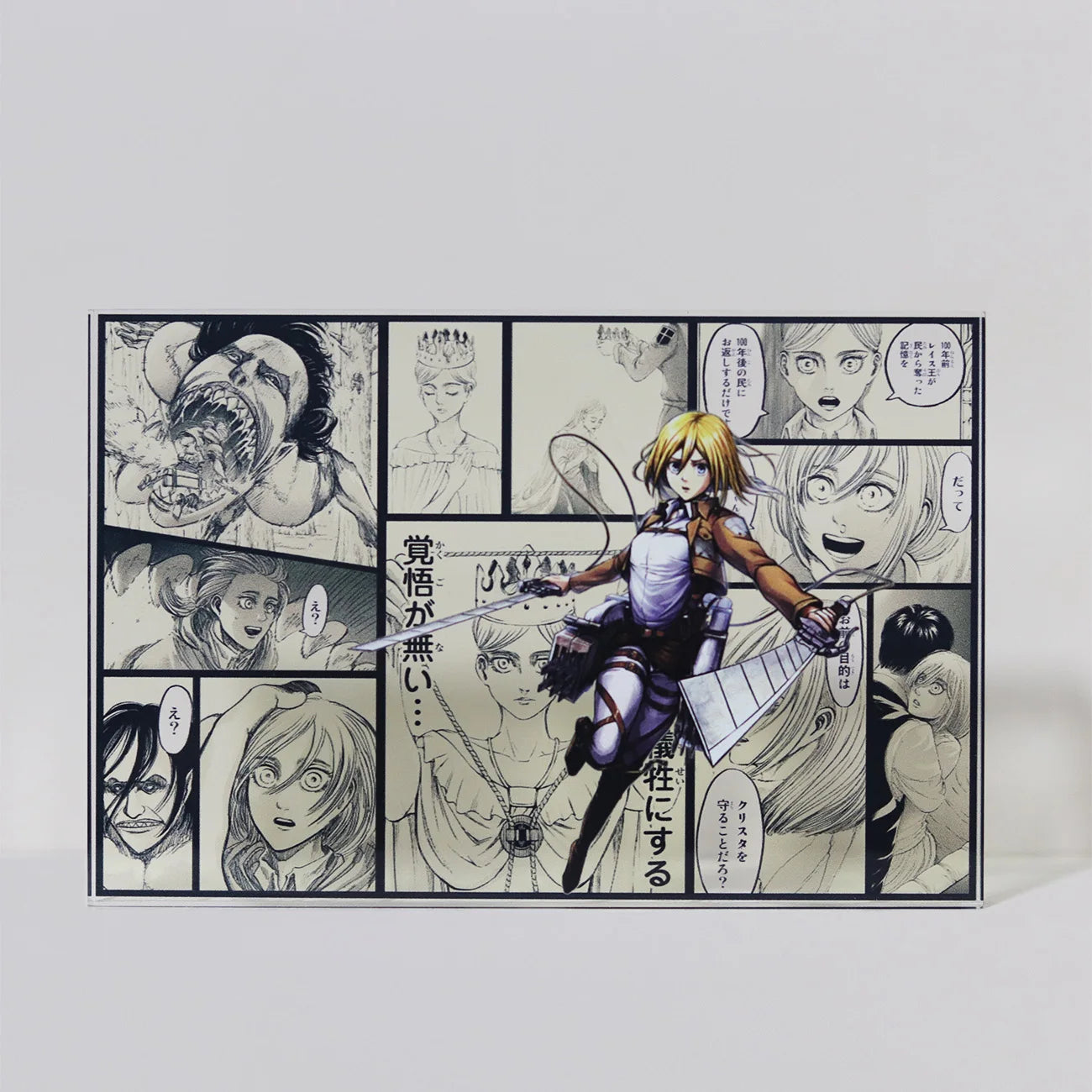 AniPanel Manga Art- Attack on Titan: Historia Reiss anime gift