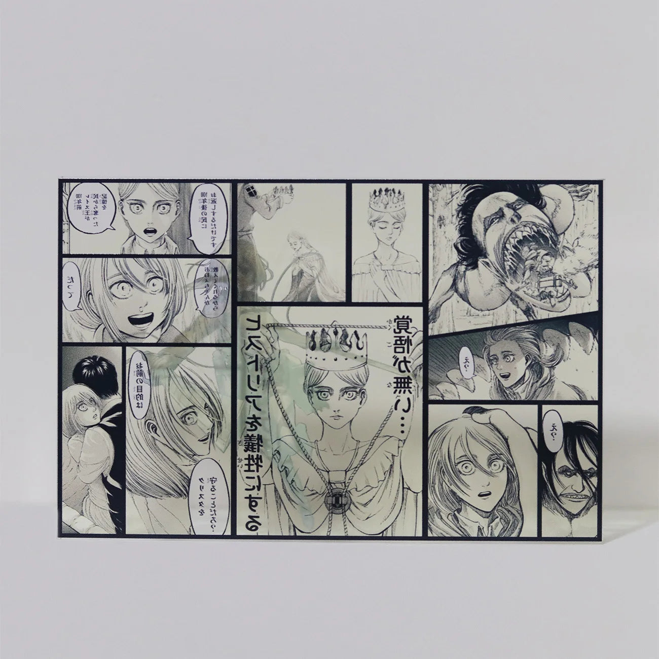 AniPanel Manga Art- Attack on Titan: Historia Reiss anime gift
