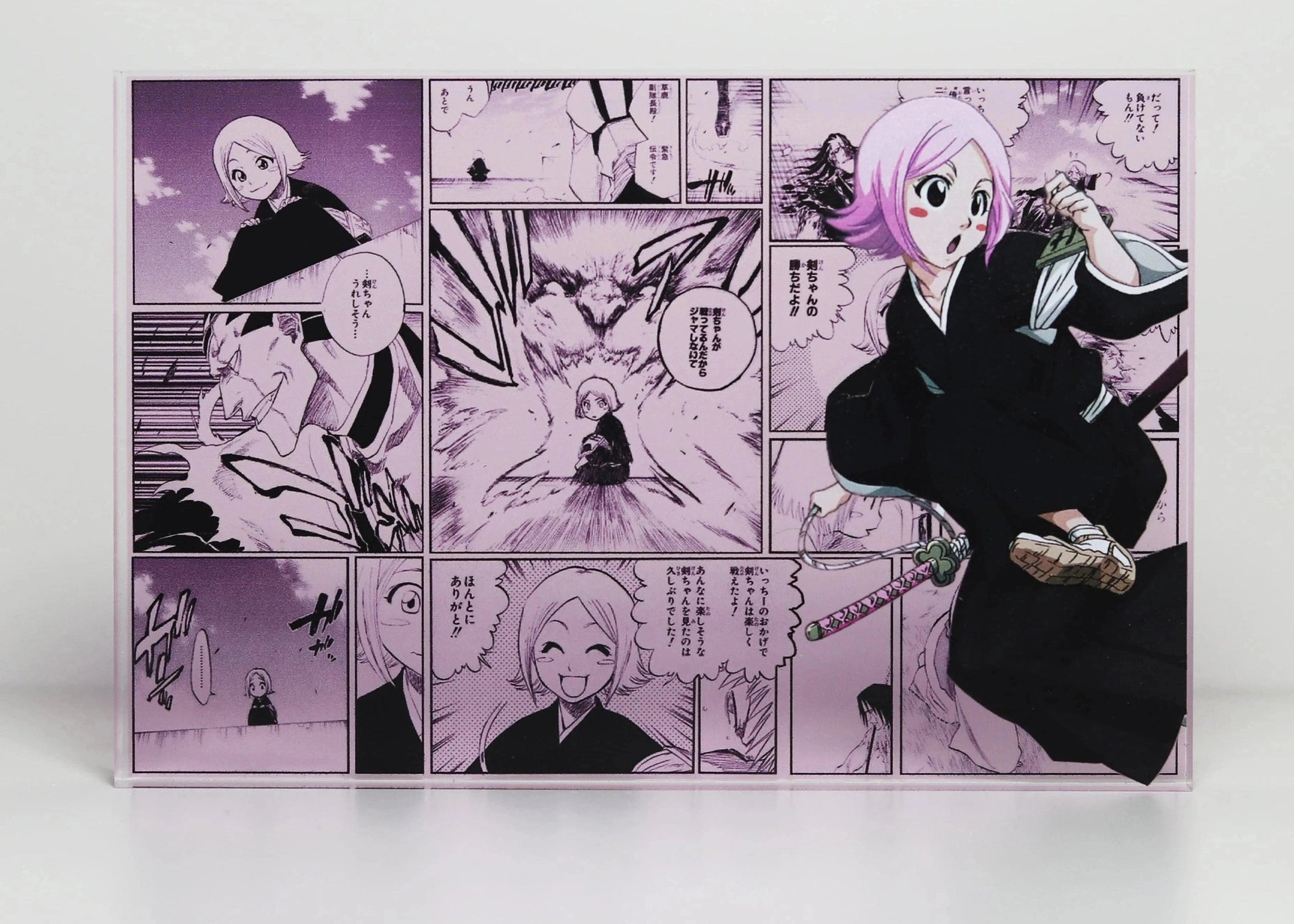 A Cool Anime Gift, AniPanel Manga Art - Bleach: Yachiru Kusajishi