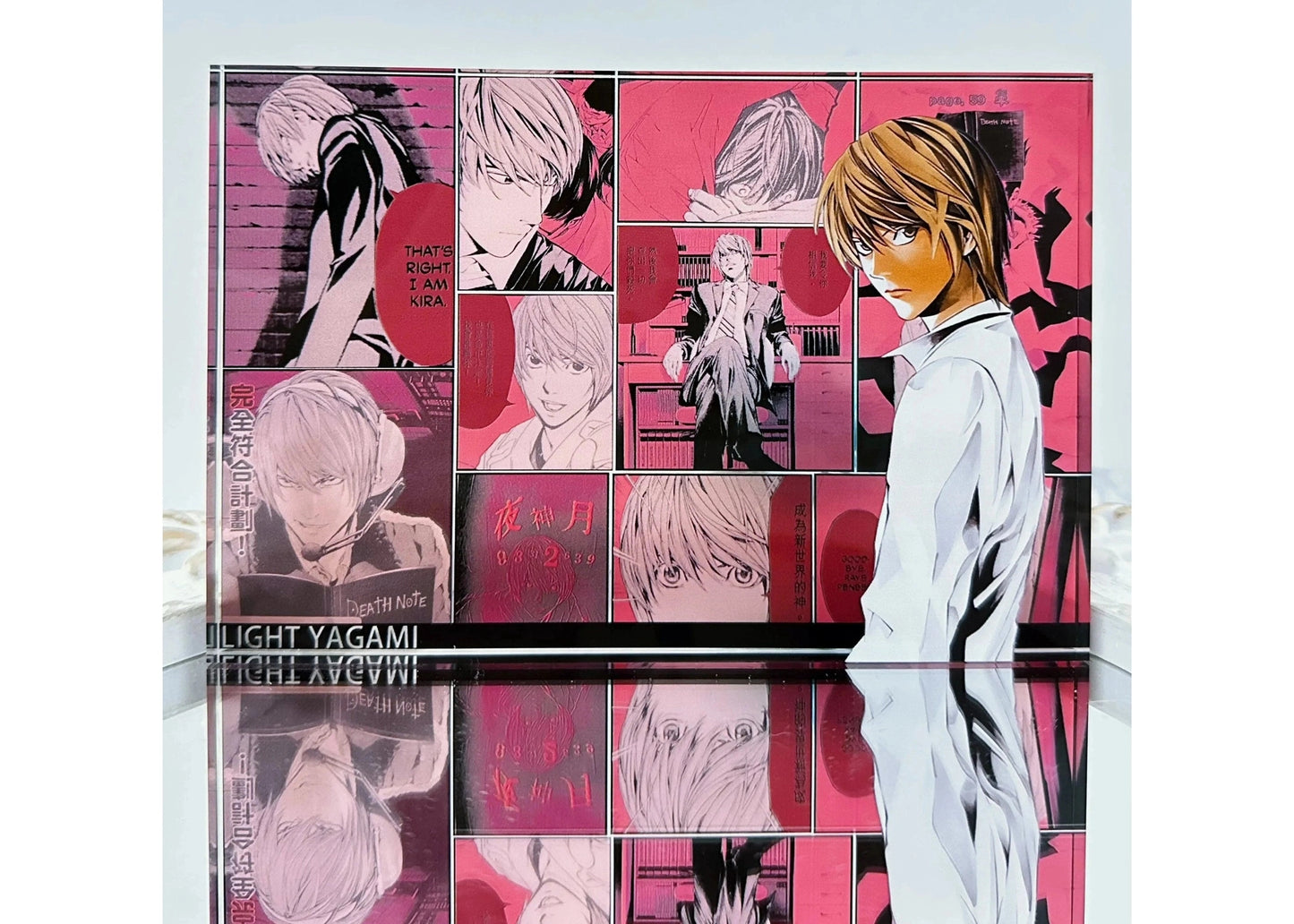 AniPanel Manga Art - Death Note: Light Yagami anime gift