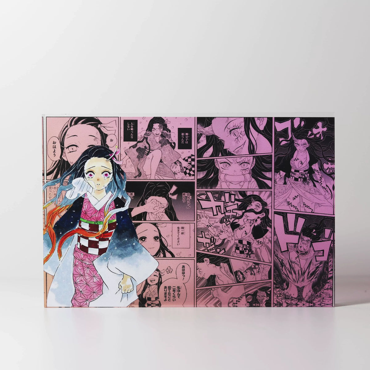 Nezuko Panel AniPanel Manga Art - Demon Slayer: Nezuko Kamado 2 – AniPanels