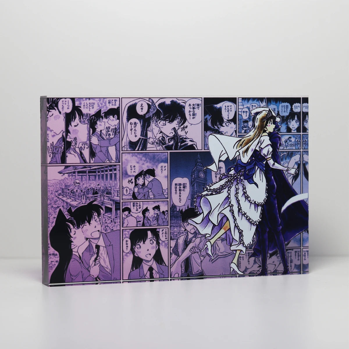 AniPanel Manga Art - Detective Conan: Ran & Shinichi anime gift